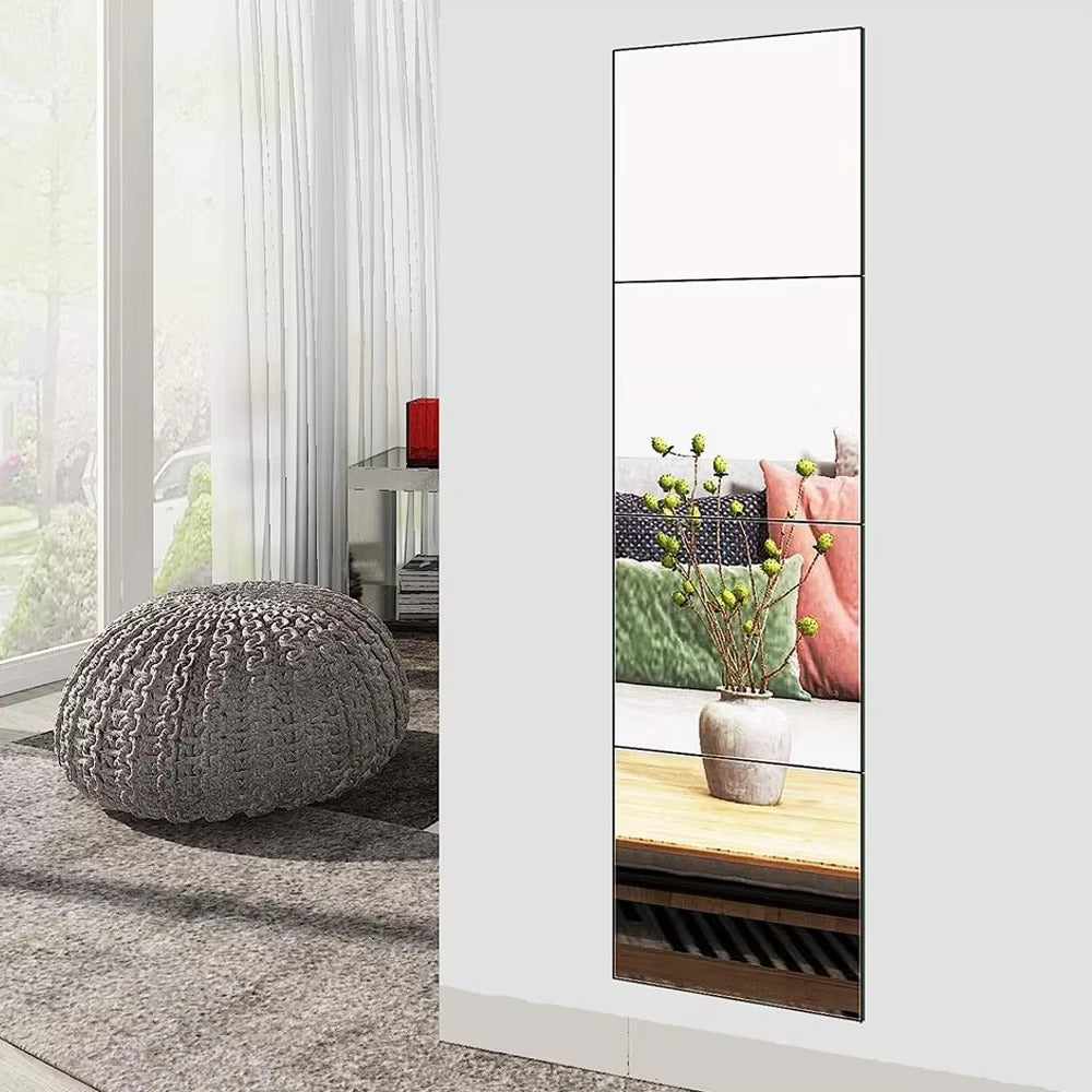 3D Mirror Wall Sticker - 1PC