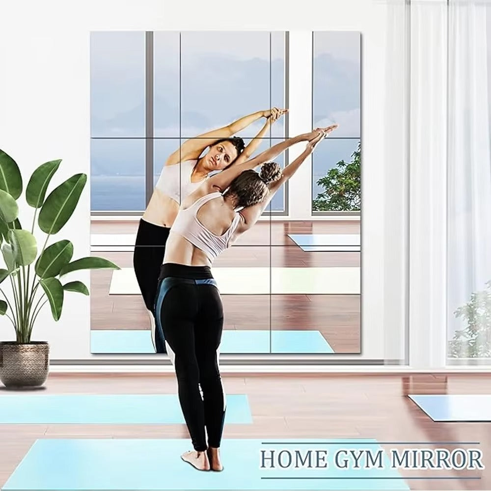 3D Mirror Wall Sticker - 1PC